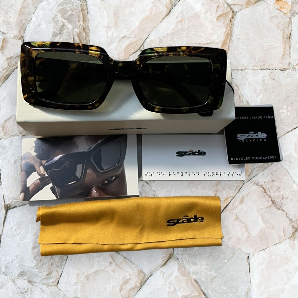 🌿 NIB NWT Szade Dart Unisex Polarized Sunglasses – Jaded Green/Moss 🌿